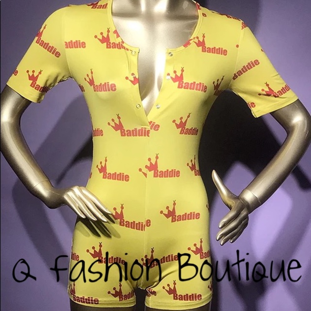 Yellow baddie Pajamas